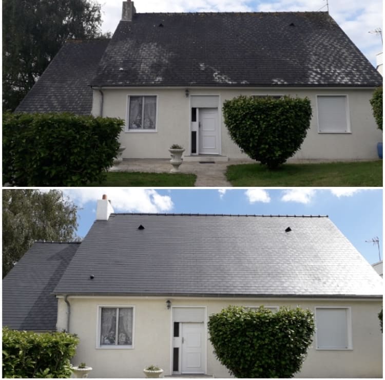 Saint Julien de Concelles 44450 nettoyage de toiture maison couvreur Deloriere