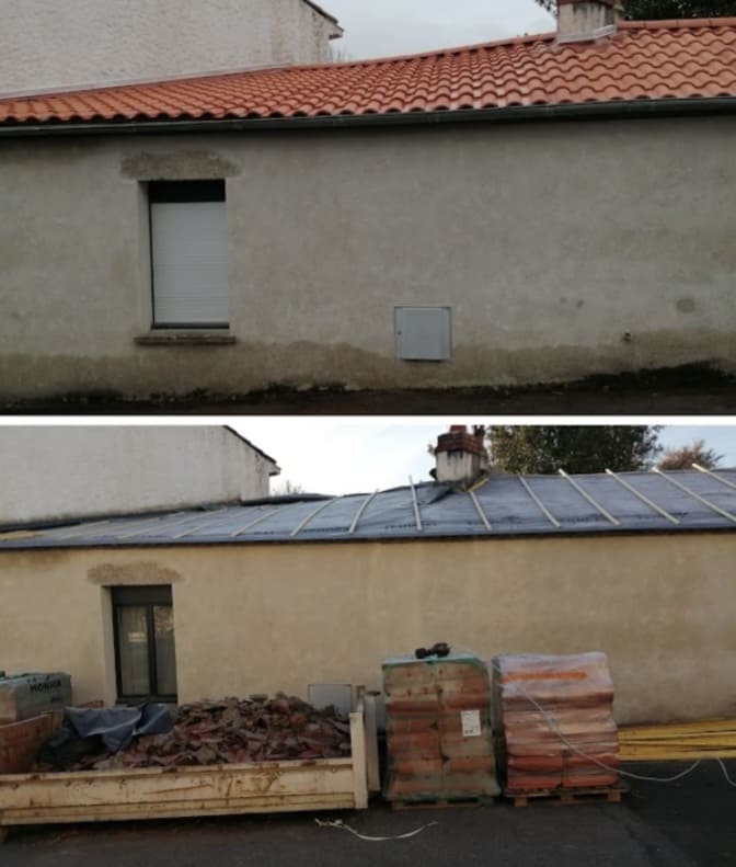 Nantes 44000 rénovation toitures tuile maison couvreur Deloriere